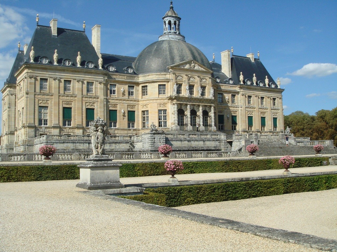 Chateau de Vaux-le-Vicomte, France; tourism and visitor guide